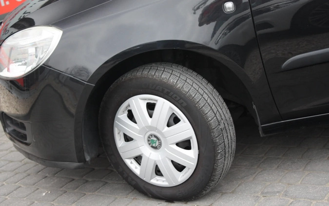 Skoda Fabia cena 14900 przebieg: 163000, rok produkcji 2009 z Lubycza Królewska małe 379